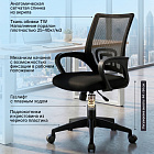 Кресло офисное на колесах сетка NOVOKOM, модель HC-1442/1142, черный