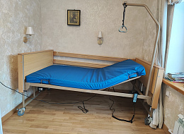 Медицинская кровать NV5HOMEL широкая (ложе 120 см.)