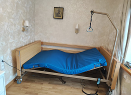 Медицинская кровать NV5HOMEL широкая (ложе 120 см.)